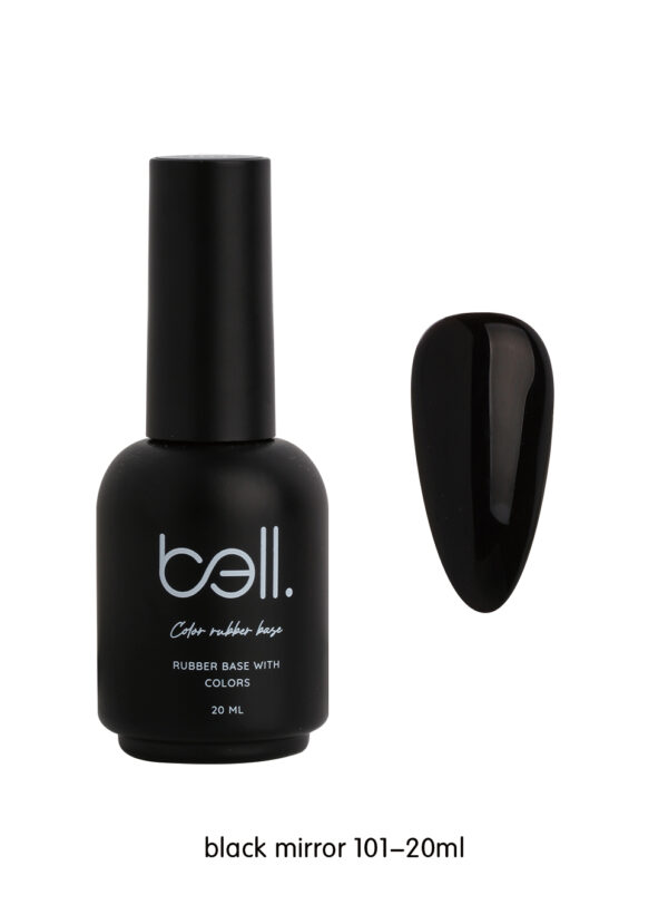 ראבר בייס BELL גוון 101 BLACK MIRROR